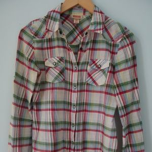Mossimo lightweight flannel shirt